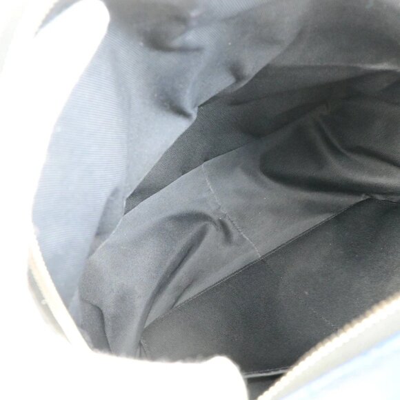 LOUIS VUITTON Discovery Backpack Bag Taigarama Leather Blue SHW M30229 99YG960 - Picture 2 of 16